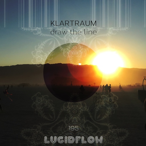 LF195 Klartraum - Draw The Line - Lucidflow artwork