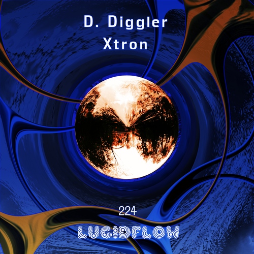 LF224 D. Diggler - Xtron - Lucidflow (9.4. / 23.4.) artwork