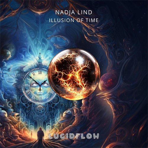 Nadja Lind - Illusion of Time LF310 - Lucidflow (23.2., 1.3., beatport, 29.3. worldwide) artwork