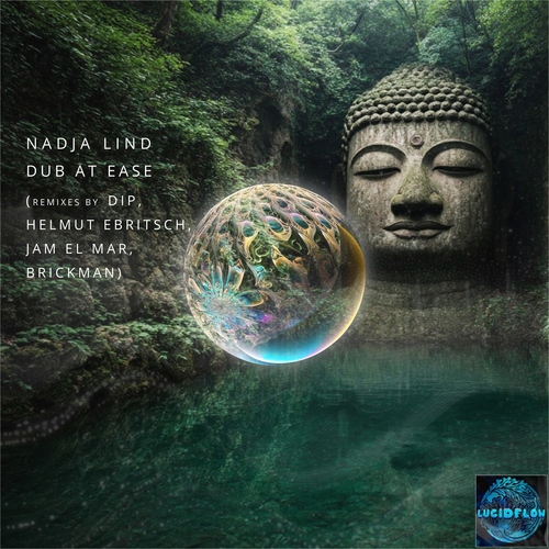 LF355 Nadja Lind - Dub At Ease (Jam El Mar, Brickman, Helmut Ebritsch, DIP remixes) 5.9., 3.10. artwork
